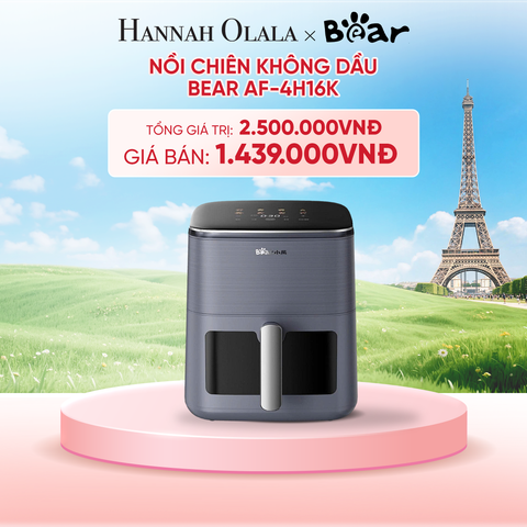  NỒI CHIÊN KHÔNG DẦU BEAR AF-4H16K - B117 