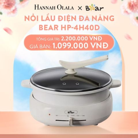  A115_DEAL 7: NỒI LẨU ĐIỆN ĐA NĂNG BEAR HP-4H40D 