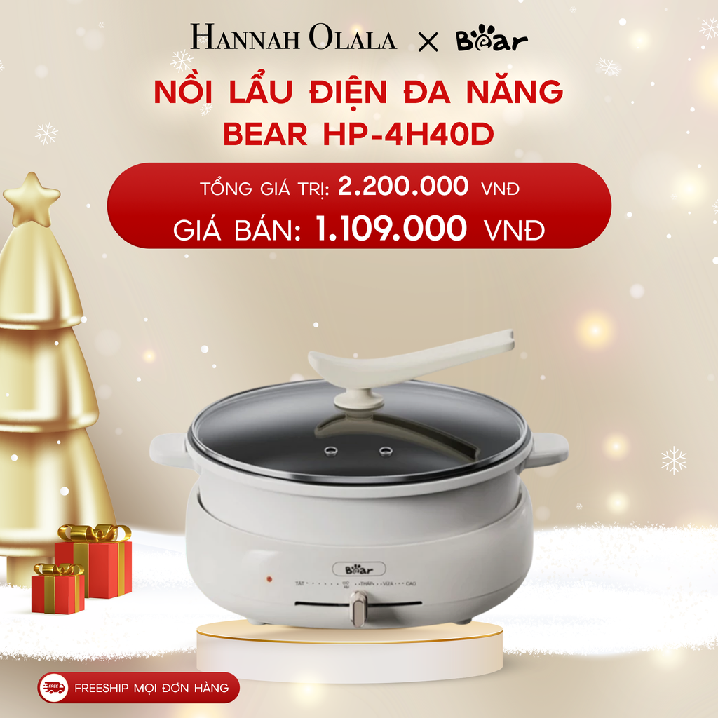  A475_DEAL 3: NỒI LẨU ĐIỆN ĐA NĂNG BEAR HP-4H40D 