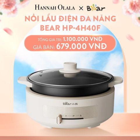  A114_DEAL 6: NỒI LẨU ĐIỆN ĐA NĂNG BEAR HP-4H40F 