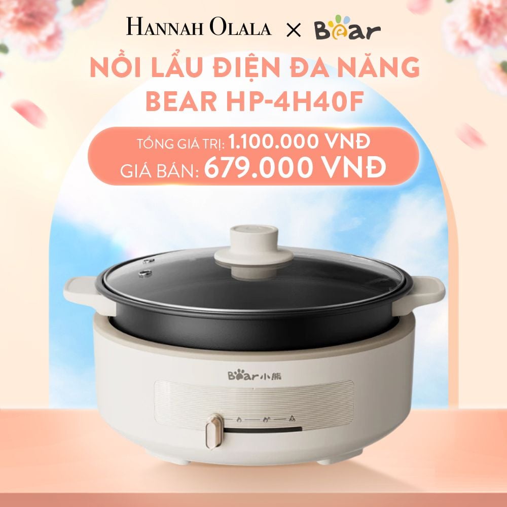  A114_DEAL 6: NỒI LẨU ĐIỆN ĐA NĂNG BEAR HP-4H40F 