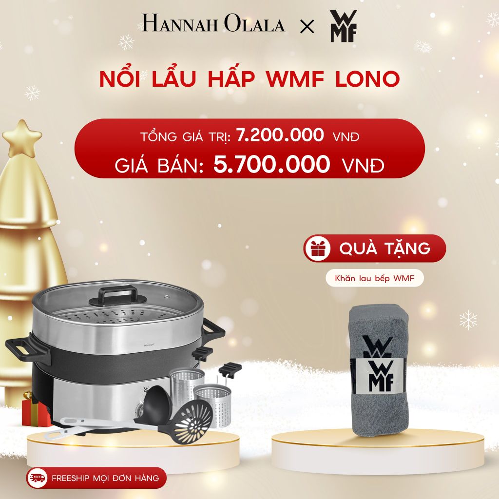  A538_DEAL 19: NỔI LẨU HẤP WMF LONO 