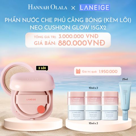  C88_DEAL 9B: PHẤN NƯỚC CHO LỚP NỀN CĂNG BÓNG NEO CUSHION GLOW (KÈM LÕI) CHỌN MÀU 
