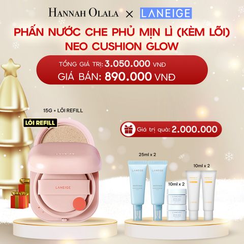  A604_DEAL 9B: PHẤN NƯỚC CHO LỚP NỀN CĂNG BÓNG NEO CUSHION GLOW (KÈM LÕI) CHỌN MÀU 