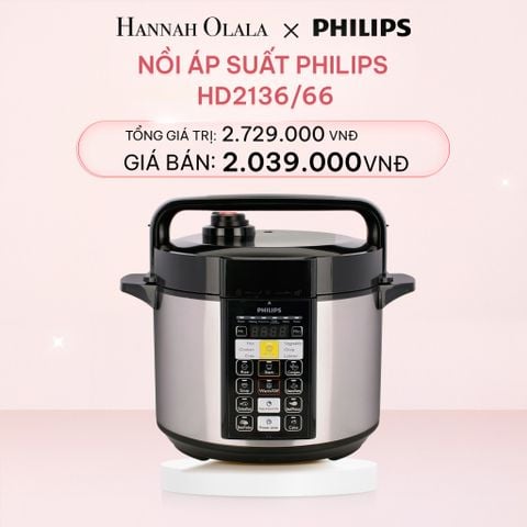  E789_DEAL 13: NỒI ÁP SUẤT PHILIPS HD2136/66 