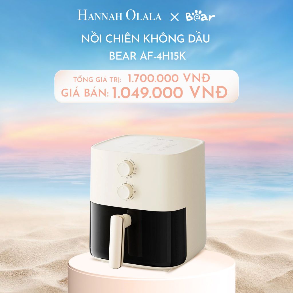  C746_DEAL 4: NỒI CHIÊN KHÔNG DẦU BEAR AF-4H15K 
