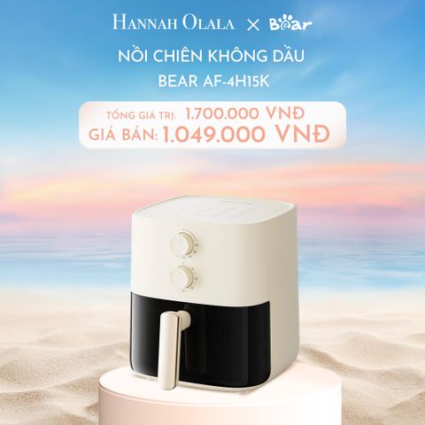  C746_DEAL 4: NỒI CHIÊN KHÔNG DẦU BEAR AF-4H15K 