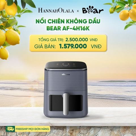  NỒI CHIÊN KHÔNG DẦU BEAR AF-4H16K 