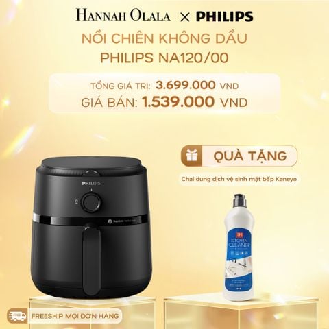  DEAL 16: NỒI CHIÊN KHÔNG DẦU PHILIPS NA120/00 