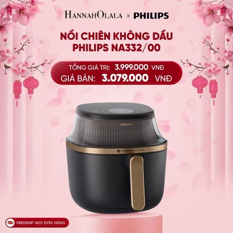  DEAL 30: NỒI CHIÊN KHÔNG DẦU PHILIPS NA332/00 
