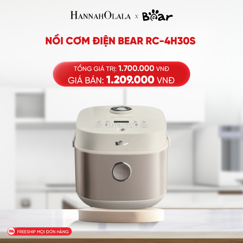  DEAL 10: NỒI CƠM ĐIỆN BEAR RC-4H30S 