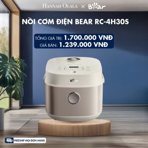  NỒI CƠM ĐIỆN BEAR RC-4H30S - DEAL 1 