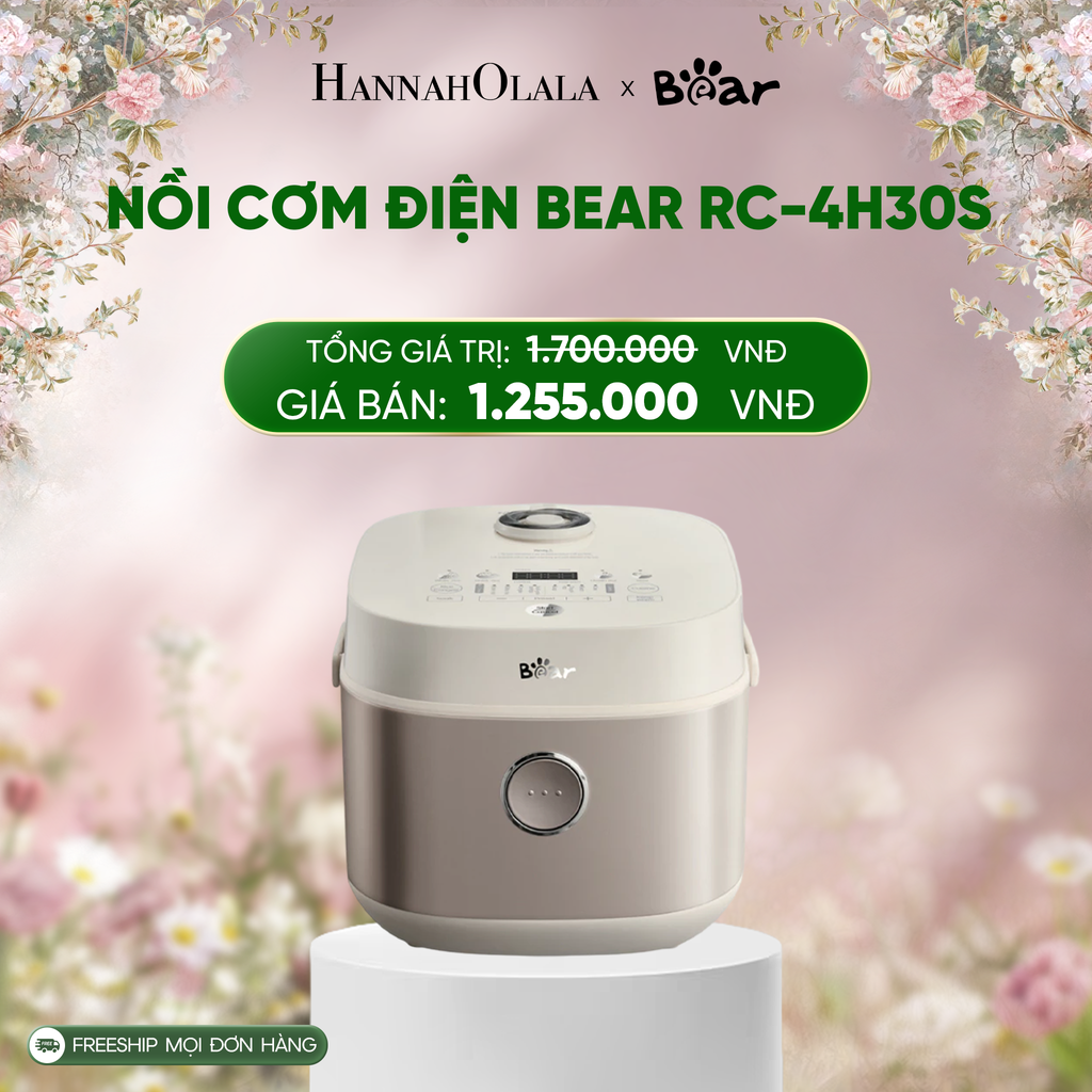  E1462_DEAL 2: NỒI CƠM ĐIỆN BEAR RC-4H30S 