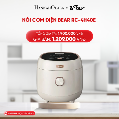  DEAL 11: NỒI CƠM ĐIỆN BEAR RC-4H40E 