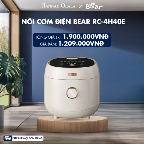  DEAL 16: NỒI CƠM ĐIỆN BEAR RC-4H40E 