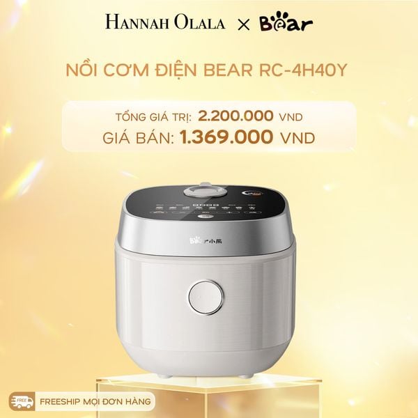  C1432_DEAL 14: NỒI CƠM ĐIỆN BEAR RC-4H40Y 