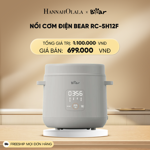  DEAL 1: NỒI CƠM ĐIỆN BEAR RC-5H12F 