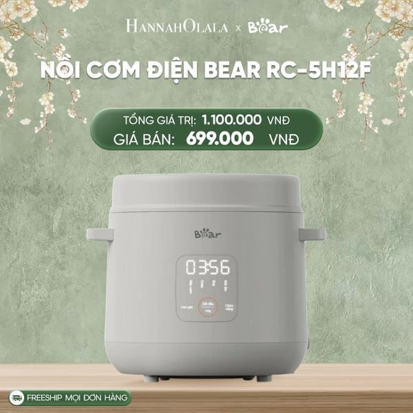  D111_DEAL 1: NỒI CƠM ĐIỆN BEAR RC-5H12F 