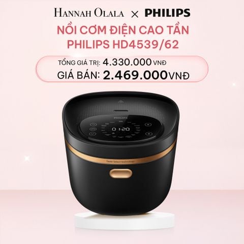  E790_DEAL 14: NỒI CƠM ĐIỆN CAO TẦN PHILIPS HD4539/62 