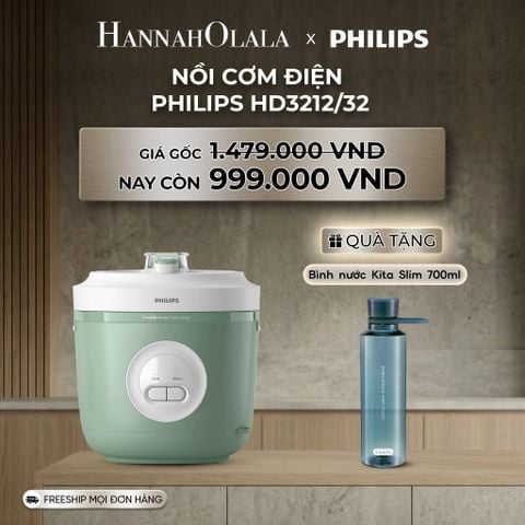  DEAL 17: NỒI CƠM ĐIỆN PHILIPS HD3212/32 
