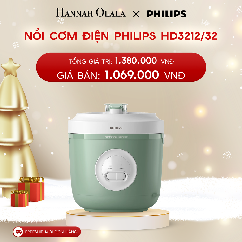  A507_DEAL 20: NỒI CƠM ĐIỆN PHILIPS HD3212/32 
