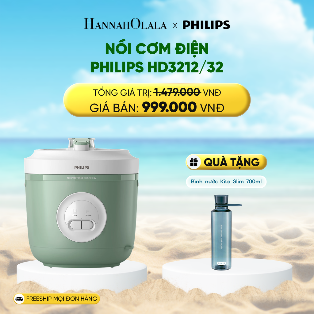  DEAL 14: NỒI CƠM ĐIỆN PHILIPS HD3212/32 