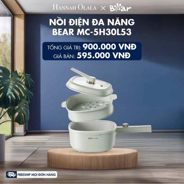  NỒI ĐIỆN ĐA NĂNG BEAR MC-5H30L53 - DEAL 8 - H31 