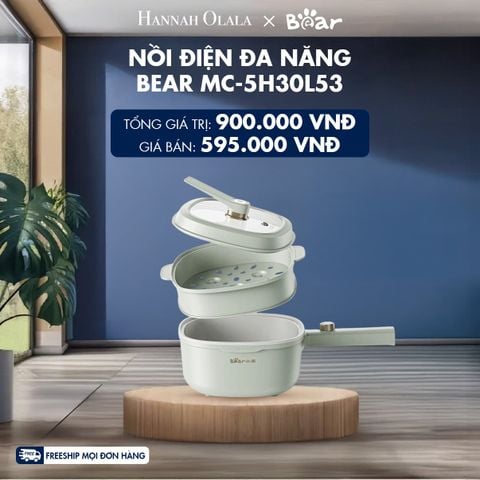  NỒI ĐIỆN ĐA NĂNG BEAR MC-5H30L53 - DEAL 8 
