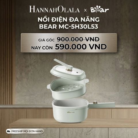  DEAL 10: NỒI ĐIỆN ĐA NĂNG BEAR MC-5H30L53 