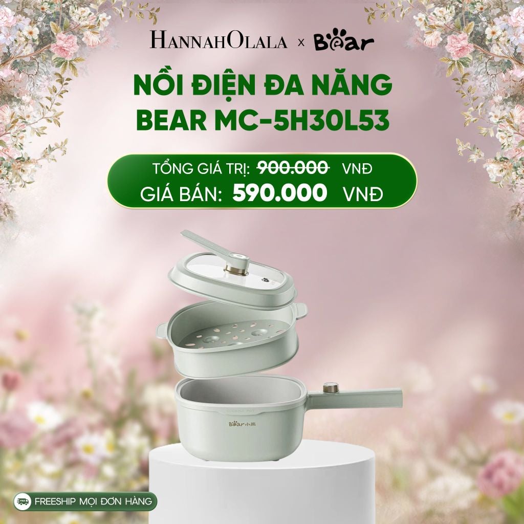  E1468_DEAL 10: NỒI ĐIỆN ĐA NĂNG BEAR MC-5H30L53 