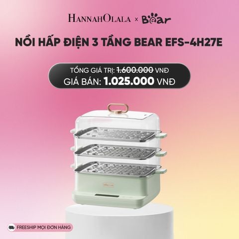  NỒI HẤP ĐIỆN 3 TẦNG BEAR EFS-4H27E_A2175 