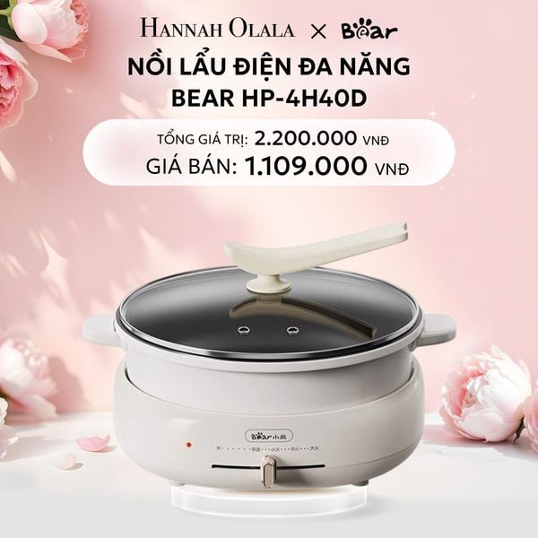  E44: DEAL 8: NỒI LẨU ĐIỆN ĐA NĂNG BEAR HP-4H40D 