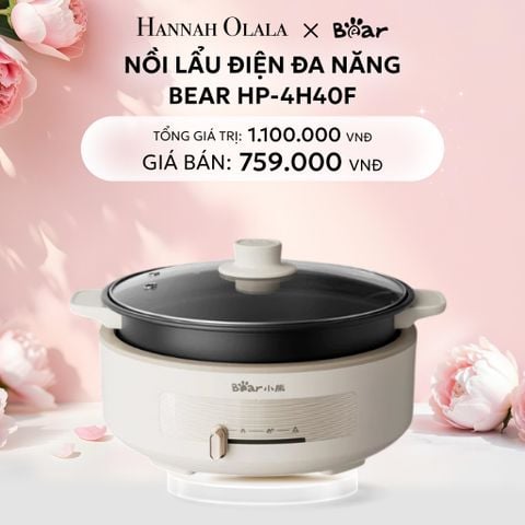 E43: DEAL 7: NỒI LẨU ĐIỆN ĐA NĂNG BEAR HP-4H40F 