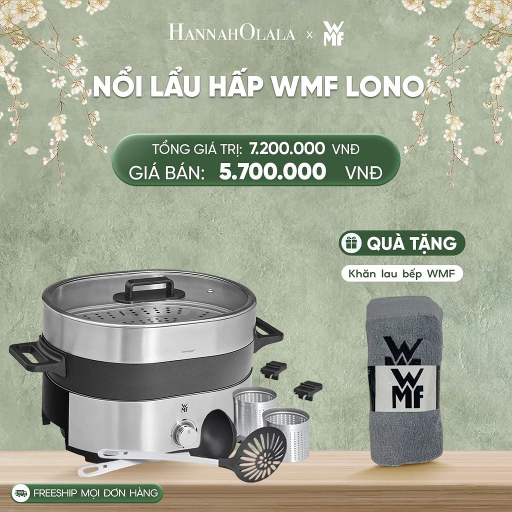  DEAL 19: NỔI LẨU HẤP WMF LONO 