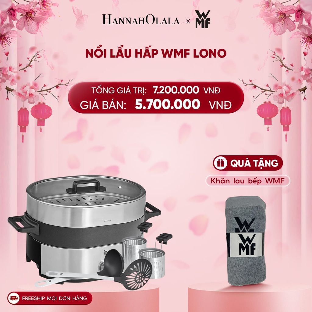  DEAL 21: NỔI LẨU HẤP WMF LONO 