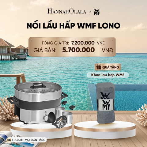  NỔI LẨU HẤP WMF LONO_ D602 