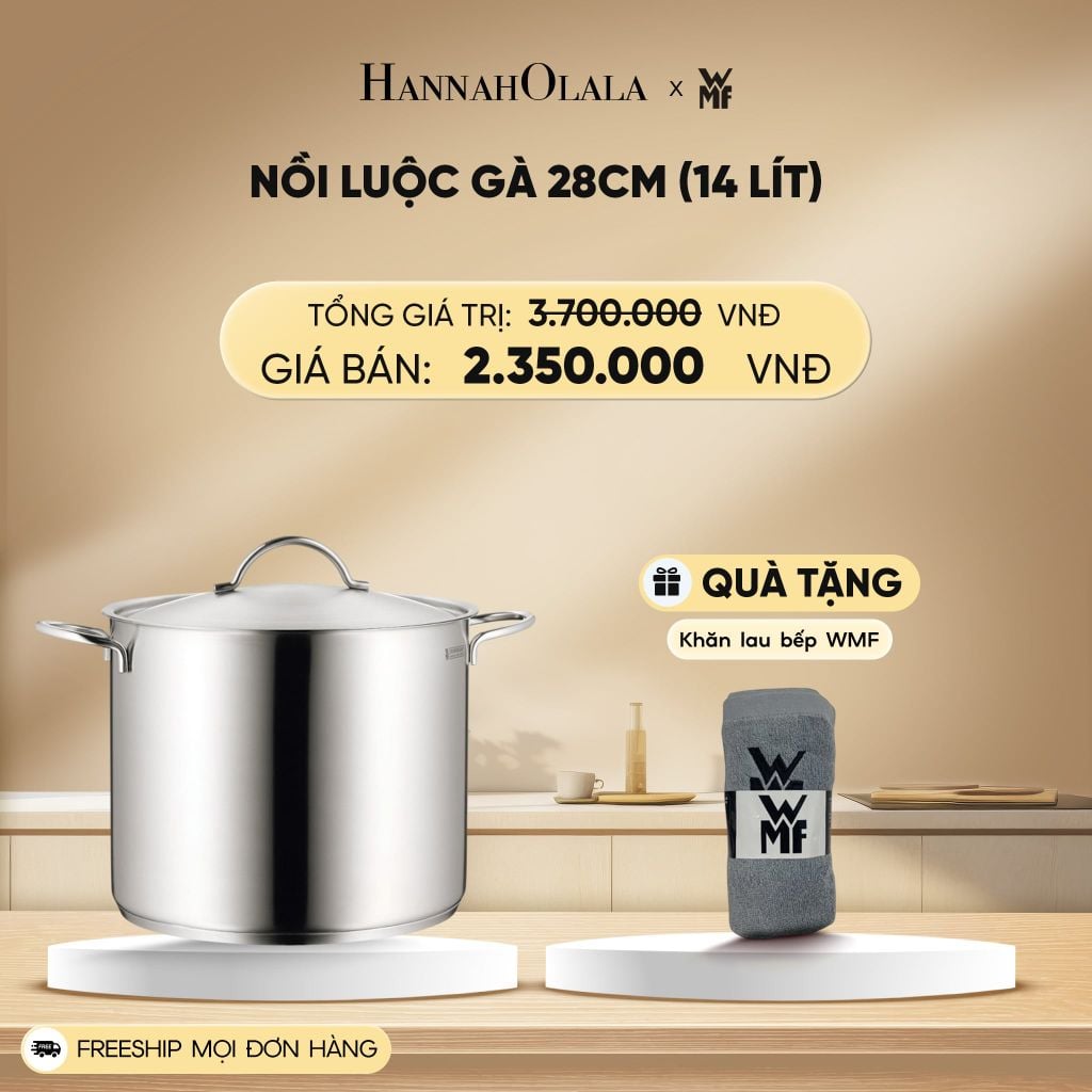  DEAL 17: NỒI LUỘC GÀ 28CM (14 LÍT) 