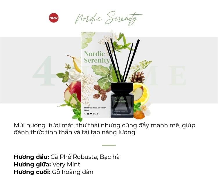  TINH DẦU TÁN HƯƠNG 4HOME 100ML DEAL 1: - A2183 
