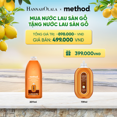  [MUA 1 TẶNG 1] MUA 1 NƯỚC LAU SÀN GỖ LÀM SÁNG 2011ML TẶNG 1 NƯỚC LAU SÀN GỖ LÀM SÁNG 739ML - HƯƠNG HẠNH NHÂN 