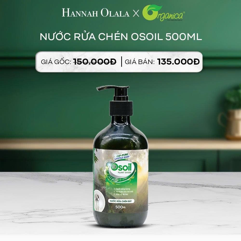  DEAL 8: NƯỚC RỬA CHÉN OSOIL 500ML 
