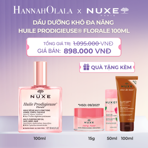  DẦU DƯỠNG KHÔ ĐA NĂNG NUXE HUILE PRODIGIEUSE® 100ML (CHỌN HƯƠNG) - L120 