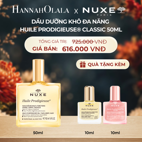  DẦU DƯỠNG KHÔ ĐA NĂNG NUXE HUILE PRODIGIEUSE® 100ML (CHỌN HƯƠNG) - L120 
