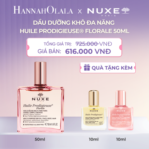  DẦU DƯỠNG KHÔ ĐA NĂNG NUXE HUILE PRODIGIEUSE® 50ML (CHỌN HƯƠNG) - DEAL 5 - A235 
