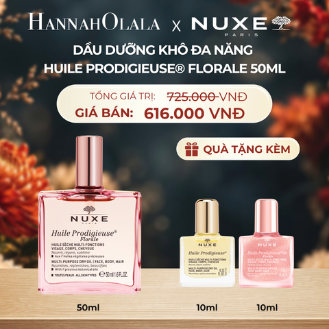  DẦU DƯỠNG KHÔ ĐA NĂNG NUXE HUILE PRODIGIEUSE® 100ML (CHỌN HƯƠNG) - L120 