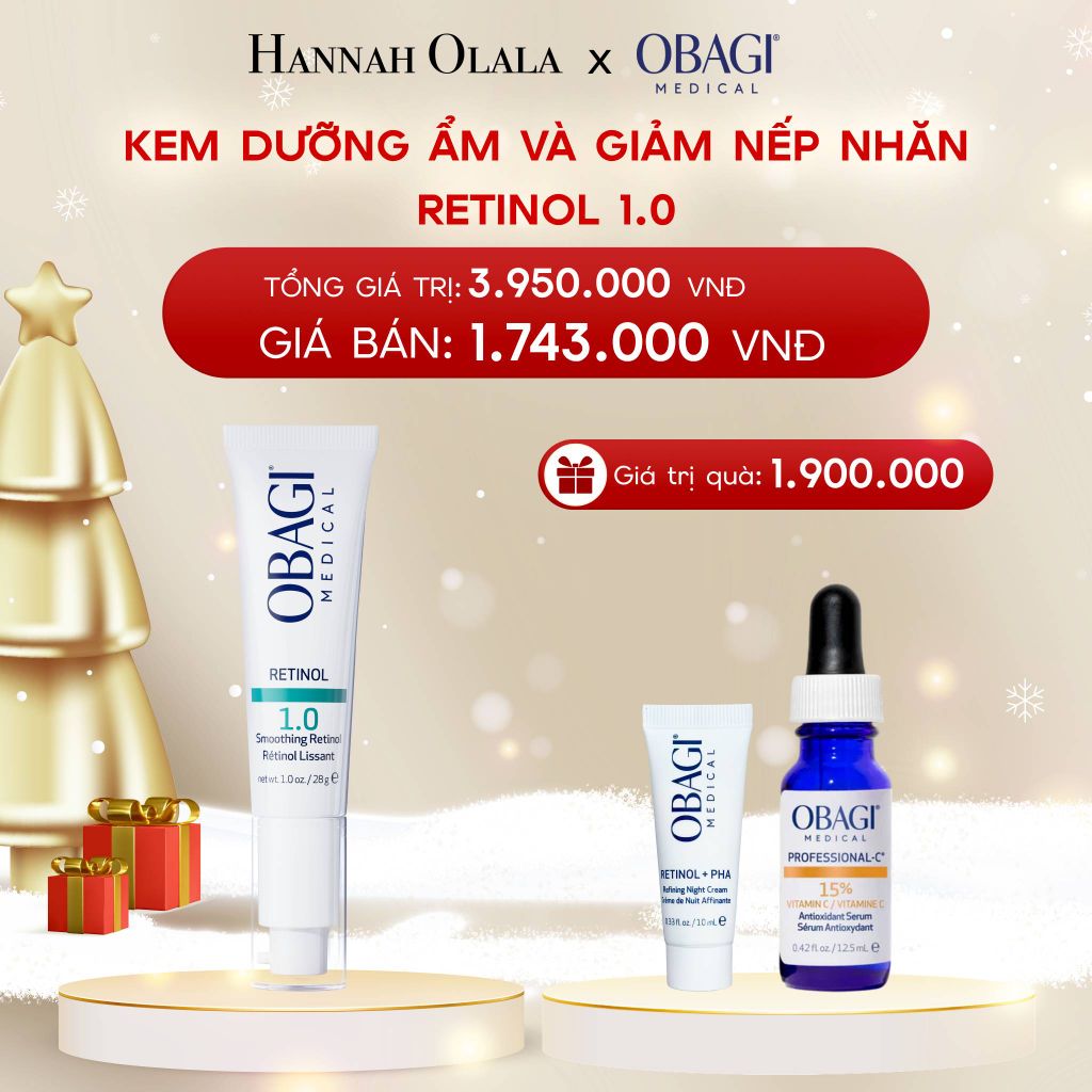  A2005_DEAL 12: KEM DƯỠNG ẨM VÀ GIẢM NẾP NHĂN RETINOL 1.0​ 28G 