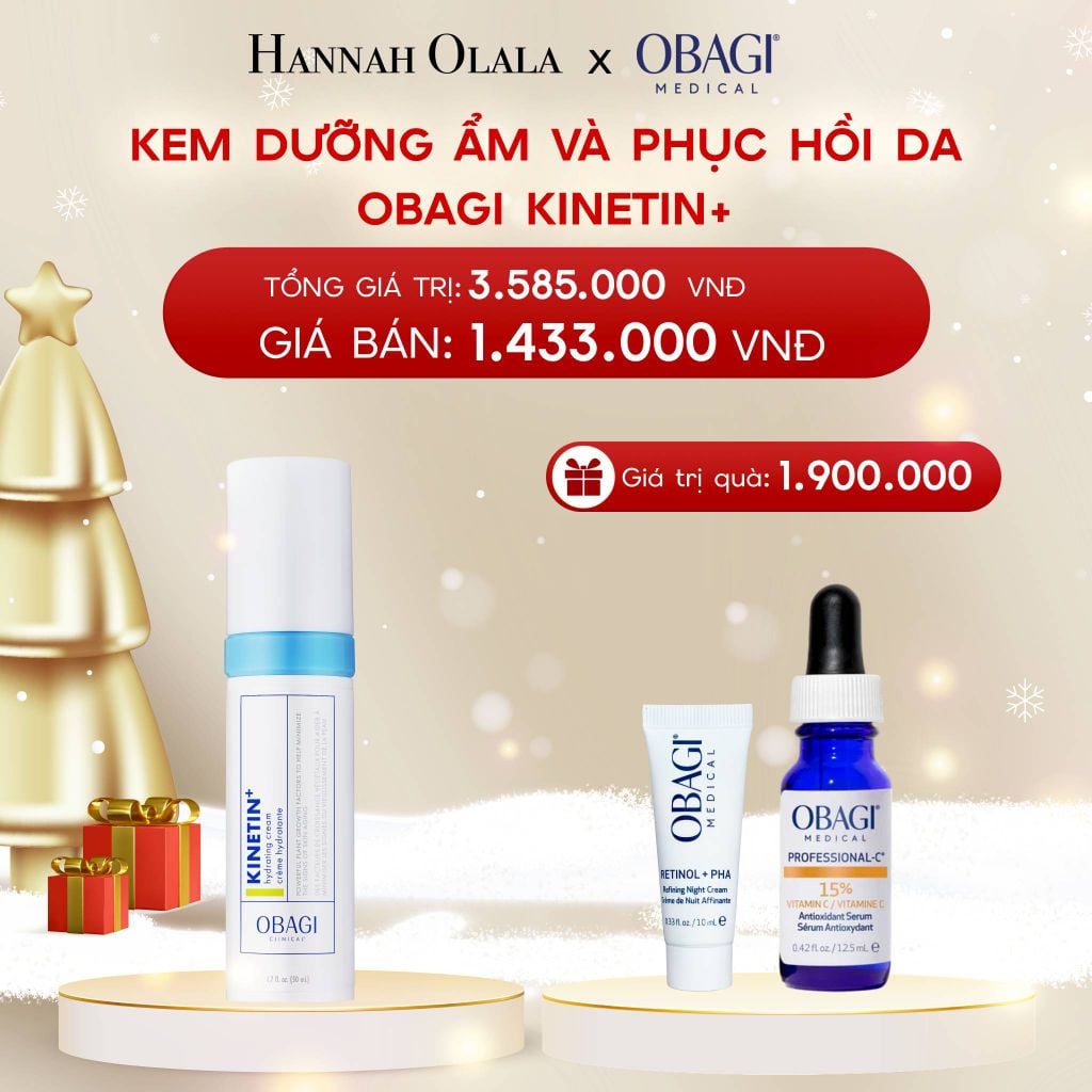  A2007_DEAL 14: KEM DƯỠNG ẨM VÀ PHỤC HỒI DA OBAGI KINETIN+ 50ML​ 