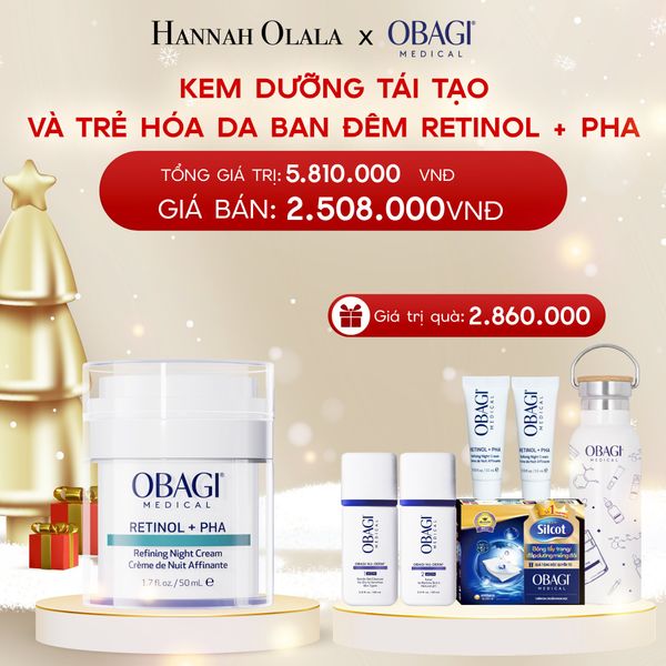  DEAL 2: KEM DƯỠNG TÁI TẠO VÀ TRẺ HÓA DA BAN ĐÊM RETINOL + PHA​ 50ML 