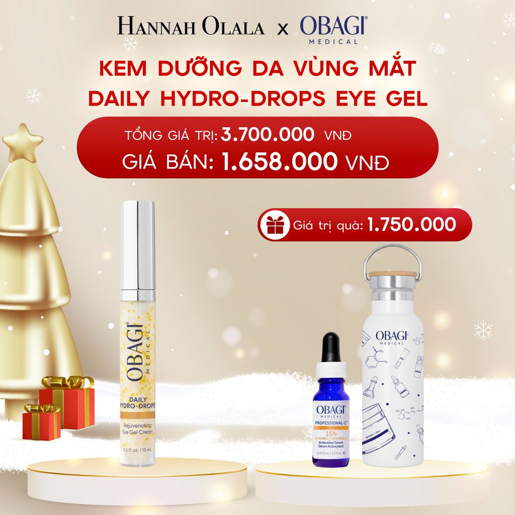  DEAL 9: KEM DƯỠNG DA VÙNG MẮT DAILY HYDRO-DROPS EYE GEL​ 15ML 