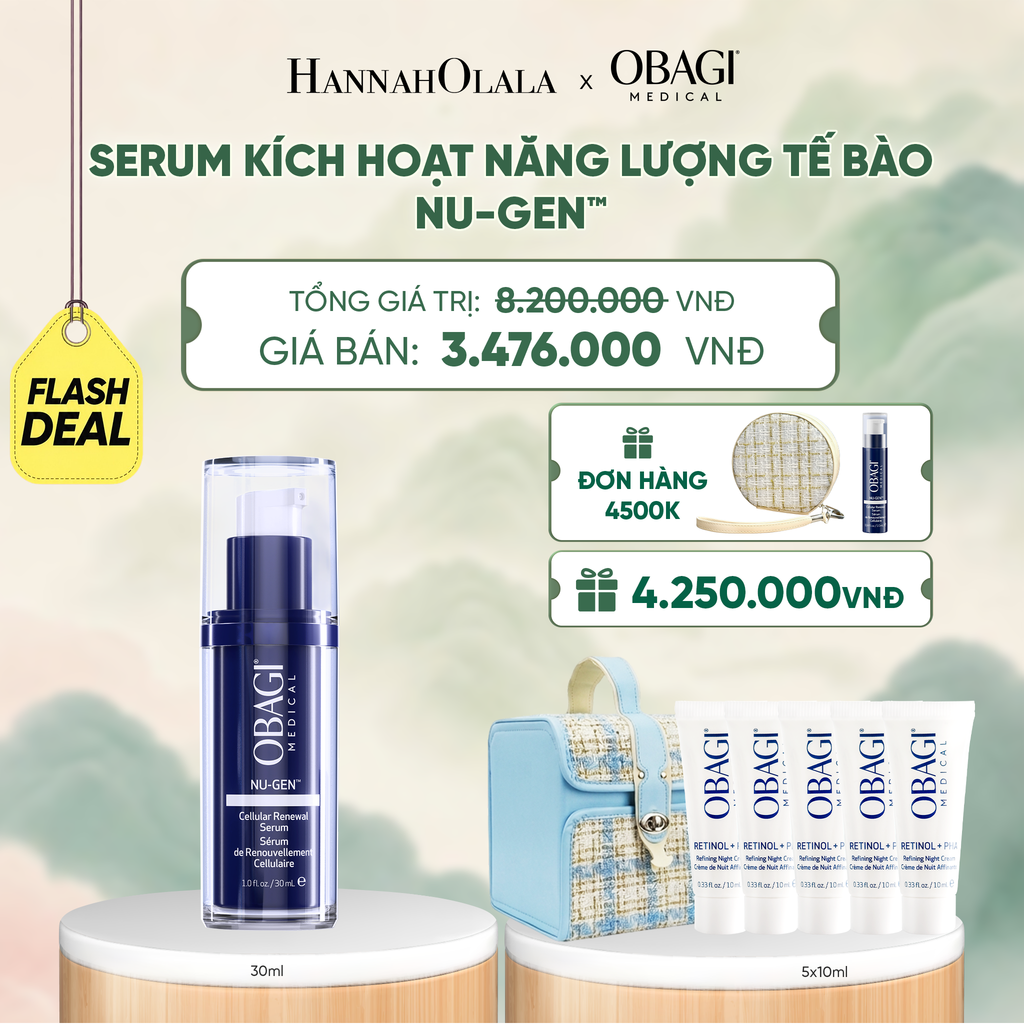  [FLASHSALE] SERUM KÍCH HOẠT NĂNG LƯỢNG TẾ BÀO NU-GEN™ 30ML - FLASH DEAL 2 - A1545 