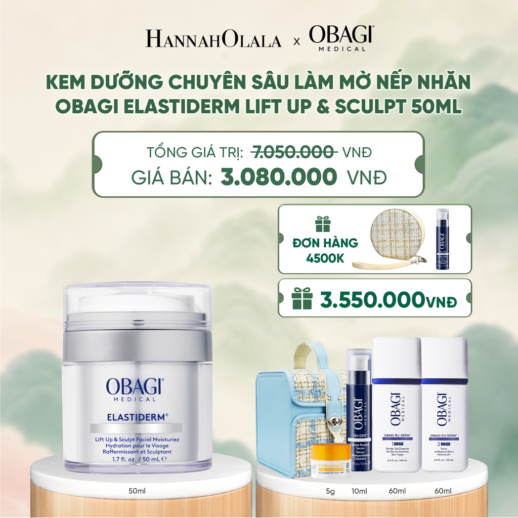  KEM DƯỠNG CHUYÊN SÂU LÀM MỜ NẾP NHĂN OBAGI ELASTIDERM LIFT UP & SCULPT 50ML - DEAL 4 - A1549 